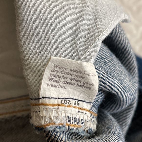 Vintage Orange Tab Levi’s Flare Jeans - Picture 12 of 16